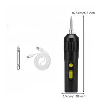 Cordless Screwdriver Handheld Tool Portable for Home Repairs