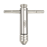 Adjustable Ratchet Tap Wrench Forward and Backward Switch M3-M8 Screw Tool Single-Hand Manual Thread Cutting Tool for DIY Enthusiasts