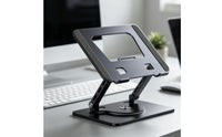 Laptop Stand Ergonomic Laptop Stand with Rotating Base Non-Slip for Professionals, Students