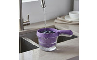 Fruit Washing Basket Fast Draining Fruit and Vegetable Washing Bowl Food Grade Double Layer Drain Basin