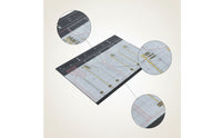 Airport Display Board Premium Model Airplane Display Base Versatile Airport Diorama Board for Hobbyists