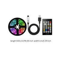 LED Strip Light Kit RGB TV Backlight USB-Powered for Gamers