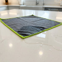 400gsm Microfibre Cloth and Car Drying Towel, Microfiber Cloths for Car Washing, 16 Ply Multi-Purpose 40cm x 40cm Size
