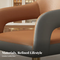 Modern Design Adjustable Pedestal Stool Cream aesthetic Counter Chair with Footrest Seating Furniture Upholstered Seat for Bar Owners, Receptionists, Homeowners, Front Desk, Restaurant, Cafe, Kitchen Island