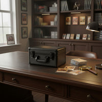 Lockable Card Storage Box Large Capacity Graded Card Storage Box Impact Resistant for Collectors
