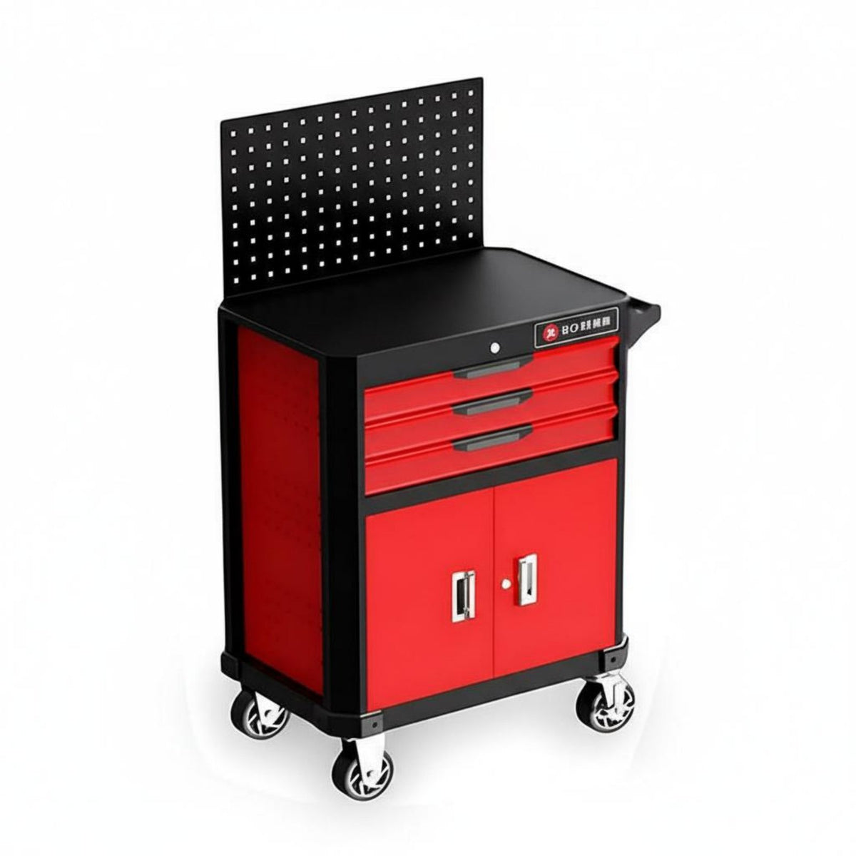 Multi-Function Mobile Tool Cabinet Heavy-Duty Mechanic Tool Cart Easy Mobility Workshop Equipment High-Capacity for Technicians, DIY Enthusiasts, Homeowners, Auto Repair Shop, Factory, Warehouse, Basement