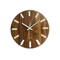 Silent Wall Clock Round Luminous Wall Clock Glow in the Dark for Office