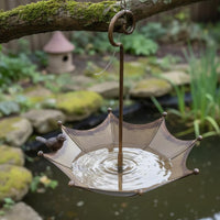 Umbrella Bird Feeder 3 in 1 Outdoor Decor Easy to Refill for Yard