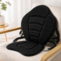 Kayak Seat Padded Kayak Seat with Back Support Contoured Cushion for Boaters, Kayaking