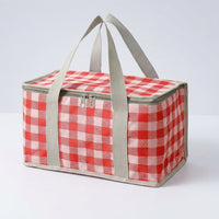 Lunch Box Insulated Cool Bag for Men Women, Oxford Cloth Cool Box for Food Storage, Handheld Picnic Basket for Camping BBQ, Shopping Bags Cooling