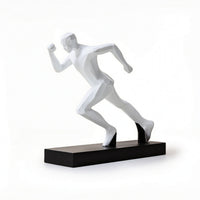 Runner Figurine Modern Runner Statue Resin for Office, Entryway, Runners