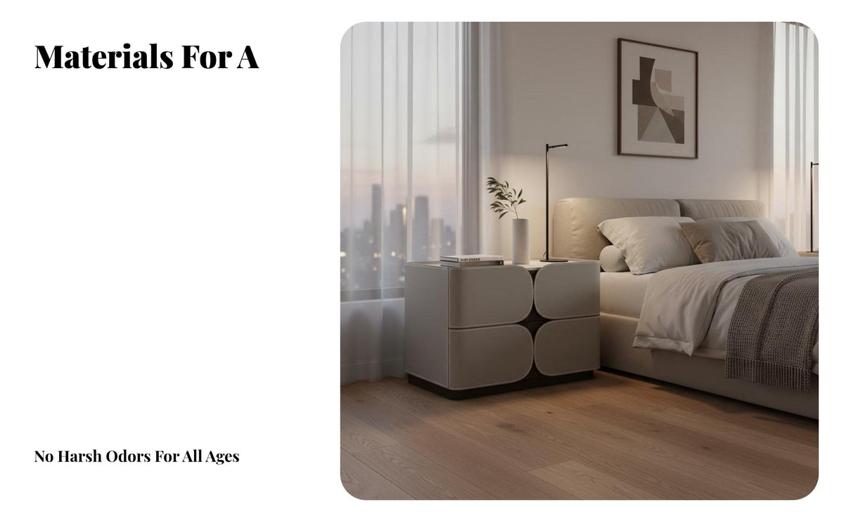 Nightstand with Drawer Italian Italian-inspired design Small accent Cabinet Modern Design
