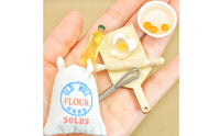 7 Pieces Mini Baking Accessories Realistic Feature 1:12 Scale Mini Kitchen Props