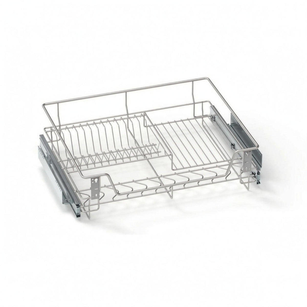 Pull-out Cabinet Basket Metal Under Sink Organizer Exposed-frameFrame