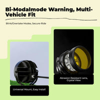 LED Motorcycle Spotlight: bright, waterproof