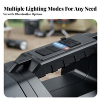 High Power Luminous Source Searchlight Long Range Light Projection High Power Handheld Searchlight Battery-Powered Luminous