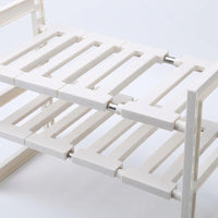 Sink Tidy and Sink Organiser Storage Rack, 2 Tier Storage Organiser, Freestanding Kitchen Organisation for Cupboard Storage, Space Saving