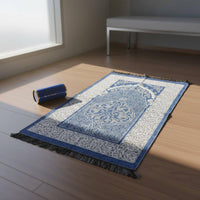 Prayer Mat Gift Set Non-Slip-Slip Portable Prayer Rug Space-Saving
