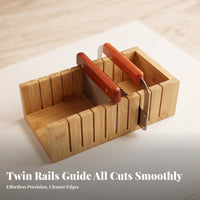 Easy to Use Wooden Soap Cutter