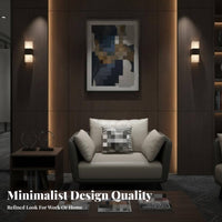 Minimalist Sofa and Coffee Table Combo Modern Design Reception Seating Sturdy Frame Configurable Design for Clients
