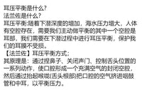 法兰佐耳压平衡器自由潜水练习装备 Frenzel气球辅助训练专业工具