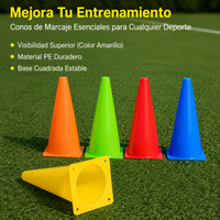 Plastic Training Cone for Soccer, 38 cm, Sports Cone for Agility and Path Marking, Ideal for Kids and Athletes