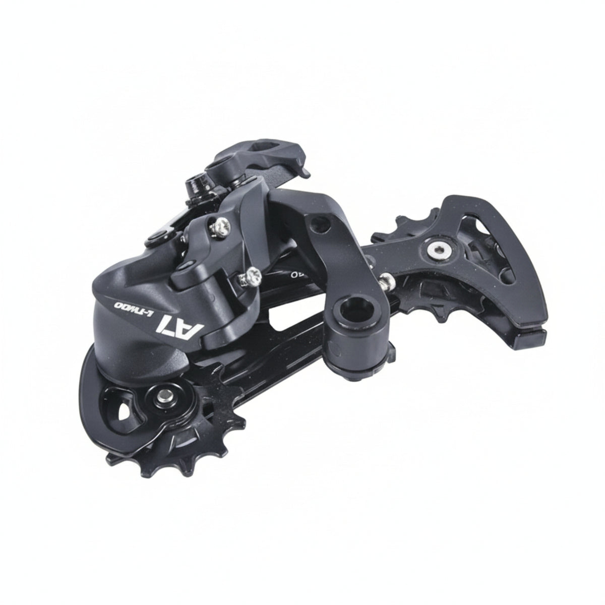 2 Pieces Rear Derailleur with Shifter Long-Cage 10 Speed Shifter Right-handHand Cycle Gearing Set for Mountain Bikers, Cyclists, Daily Bikes