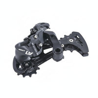 2 Pieces Rear Derailleur with Shifter Long-Cage 10 Speed Shifter Right-handHand Cycle Gearing Set for Mountain Bikers, Cyclists, Daily Bikes