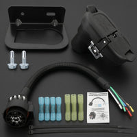 Color-Coded 7-7-Contact Hauling Wiring Harness Corrugated Tube Hauling Wiring Harness
