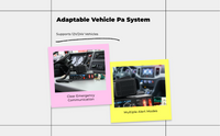 12V/24V Vehicle PA Alarm Speaker