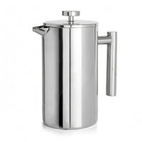 Stainless Steel Manual Coffee Brewer Rust Resistant Manual Brewer Kitchen Tool