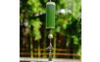 Soothing Sound Bamboo Wind Chime DIY Project Hanging Bamboo Tube Chime Relaxing Low Tones Oriental Wind Bell Vintage Design for Children, Crafters, Outdoor, Kindergarten, Patio, Balcony