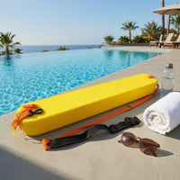 High Buoyancy Rescue Buoy with Strap Adjustable Swimming Buoy with Buckle Streamlined Safety Flotation Device Essential for Swimmers
