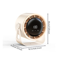 Desk Fan with Digital Display Quiet for Bedside