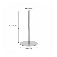 Standing Paper Towel Holder Stable Round Base Countertop Paper Towel Holder