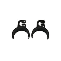 2 Pieces Easy Attachment Snap-on Ball Holder Long-Lasting Ball Holder with Clip Convenient Lightweight for Tennis Players, Coaches, Training Sessions