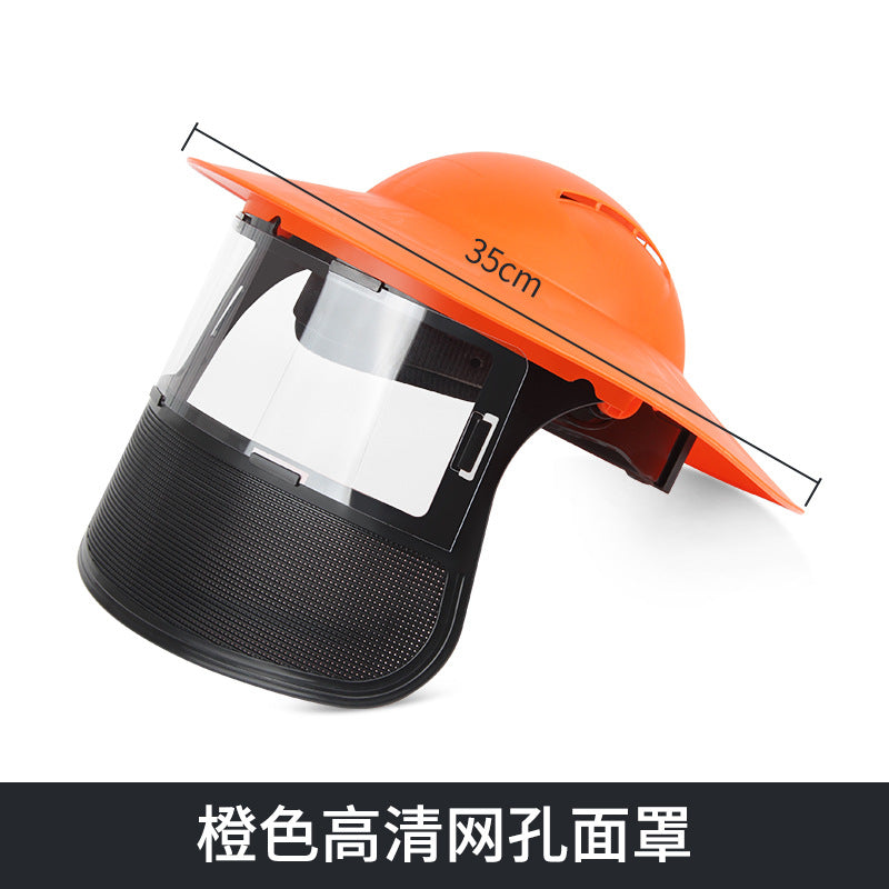 Orange Half Mesh