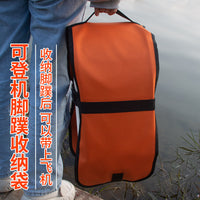 潜水便携可登机收纳脚蹼包自由潜碳纤维长脚蹼可折叠收纳绑带