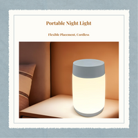 Rechargeable dimmable LED lamp