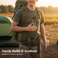 Tent Stake Organizer Plate Keeps Stakes Organized Peg Rack Portable Outdoor Availabilityory for Outdoor Enthusiasts, Backpackers, Campsite, Hiking