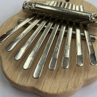 9-Tone Thumb Piano Pendant, Portable Musical Instrument for Children