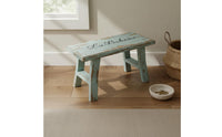 Mini Chair Decor Rustic Look Vintage Wood Bench Lightweight