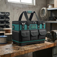 Tool Bag Oxford Cloth Heavy Duty Tool Bag Structured Rectangular Shape