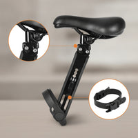 Padded Child Bike Seat with Post Adjustable Child Bike Seat Safe Practical for Family Rides