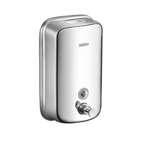 304 Stainless Steel Soap Dispenser Wall Mounted Press Type for Hotel