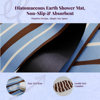 Diatom Mud Bath Mat quick-dry