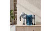 Horse Figurine Lustrous Horse Statue Glossy Equestrian Statue for Homeowners, Art Collectors, Study, Office