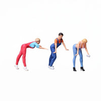 Car Wash Figurine Set Realistic Resin Model Figures Display Scene for Collectible Shelf