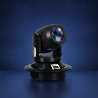 Beam Light with Prism Lens 100W Moving Head Light with Prism Moving Head with Dual Yokes 12 Channel Rotating for DJs, Discos