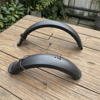 Long-Lasting Bike Mudguard with Metal Stays Lightweight Front and Rear Mudguard Set Strong Mudguard Set Sleek for Commuters, off-Terrain